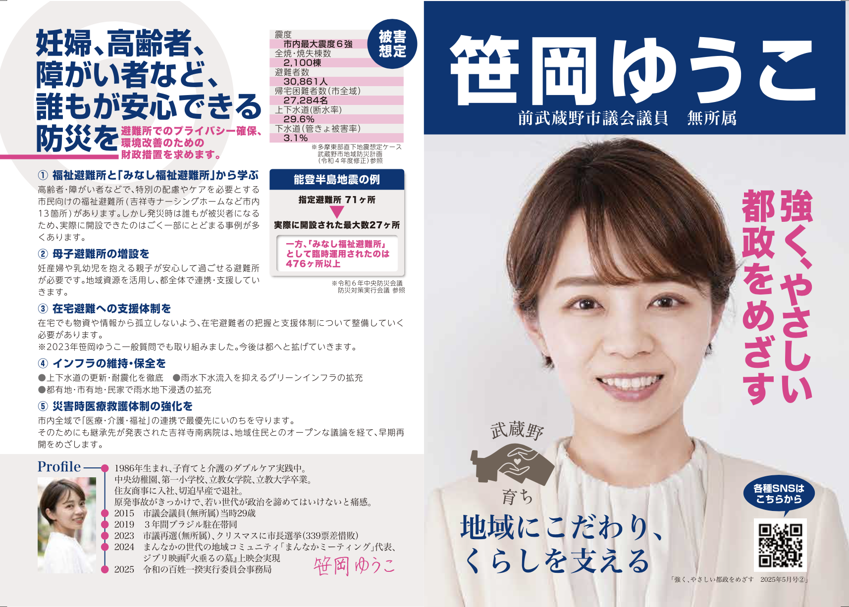 笹岡ゆうこチラシ５月号③ができました！